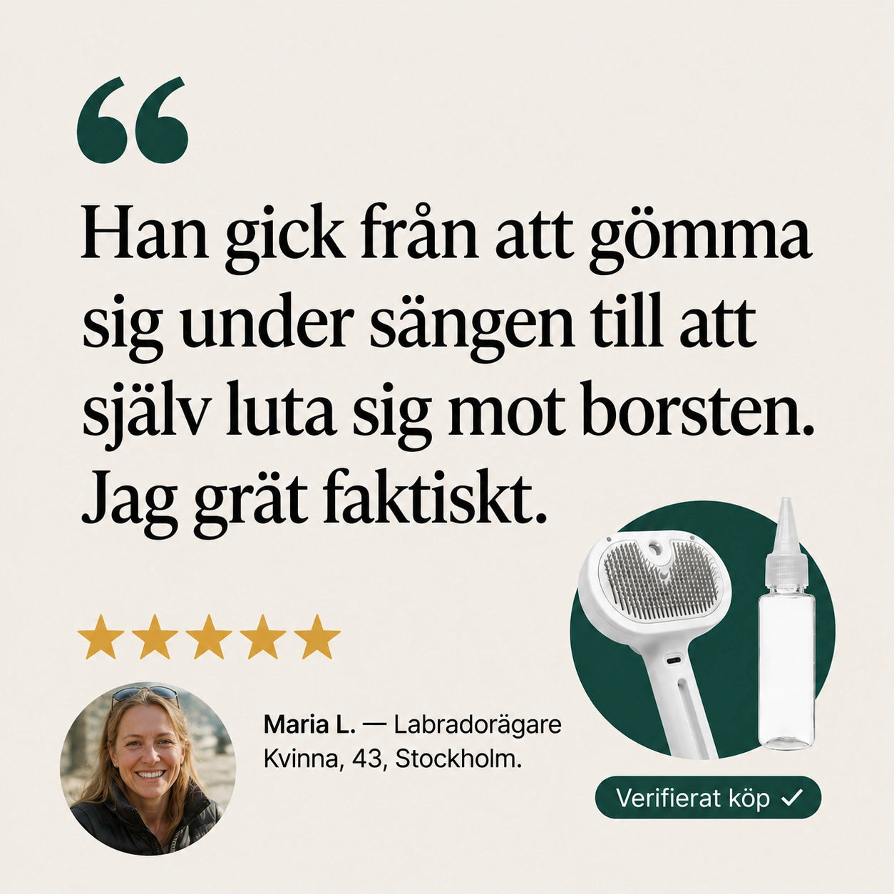 Pawvero™ Ångborste - Den ultimata borsten för husdjur